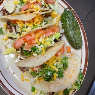 Shredded Beef Taco Plate