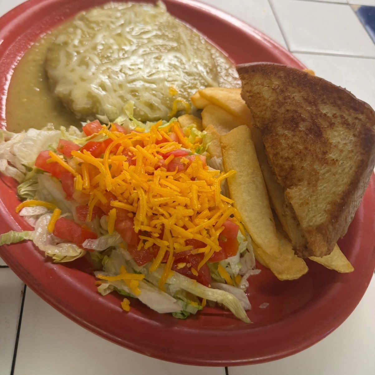 Southwest Chicken Fry Steak.
