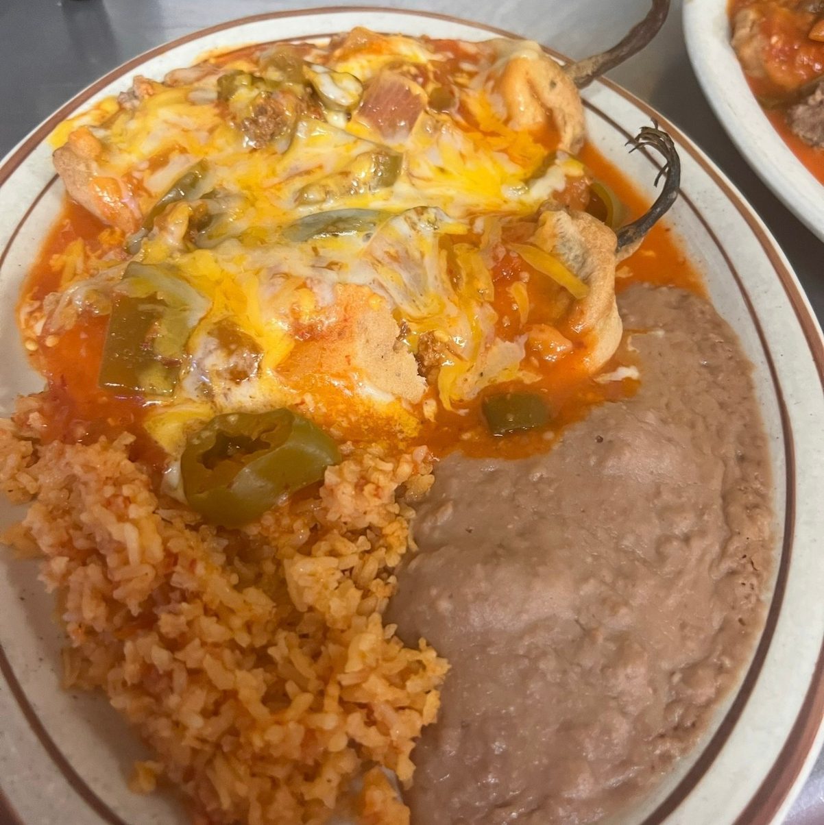 Chile Relleno Plate.