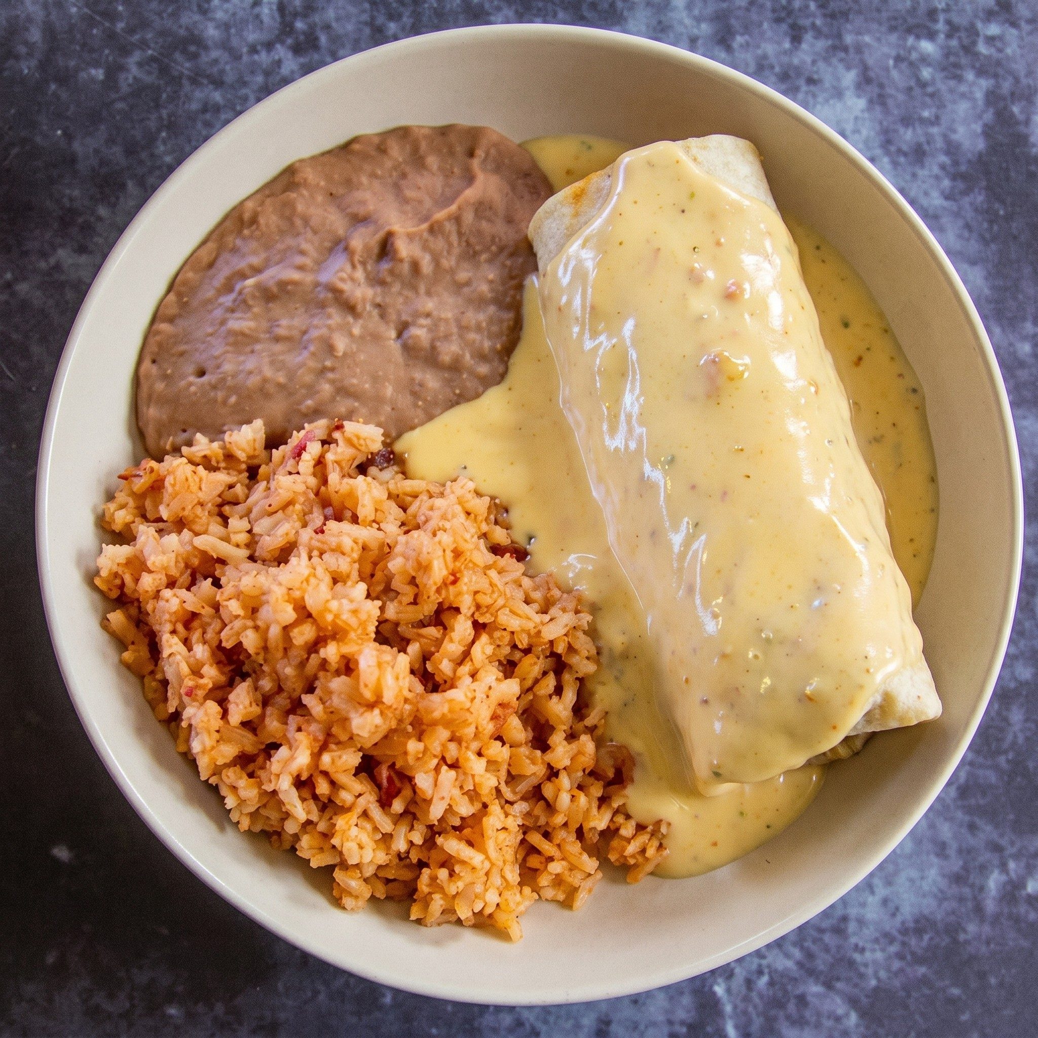 Enchilada Plate.