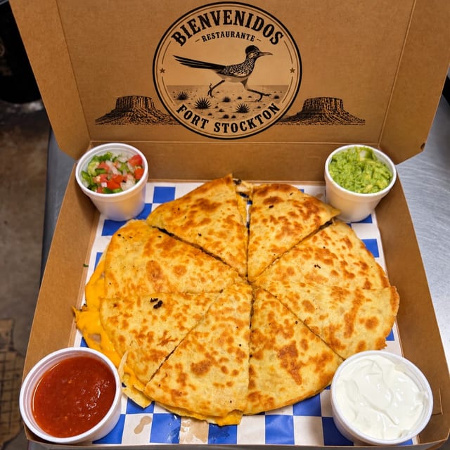 Shrimp Quesadilla.