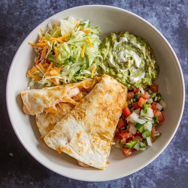 Shrimp Quesadilla.